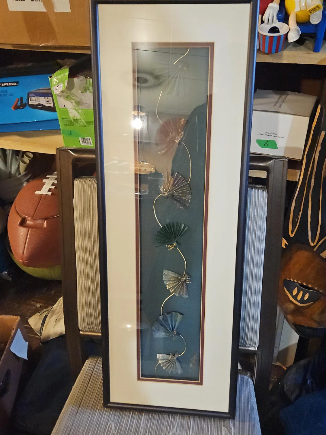 Framed Fan Wall Art