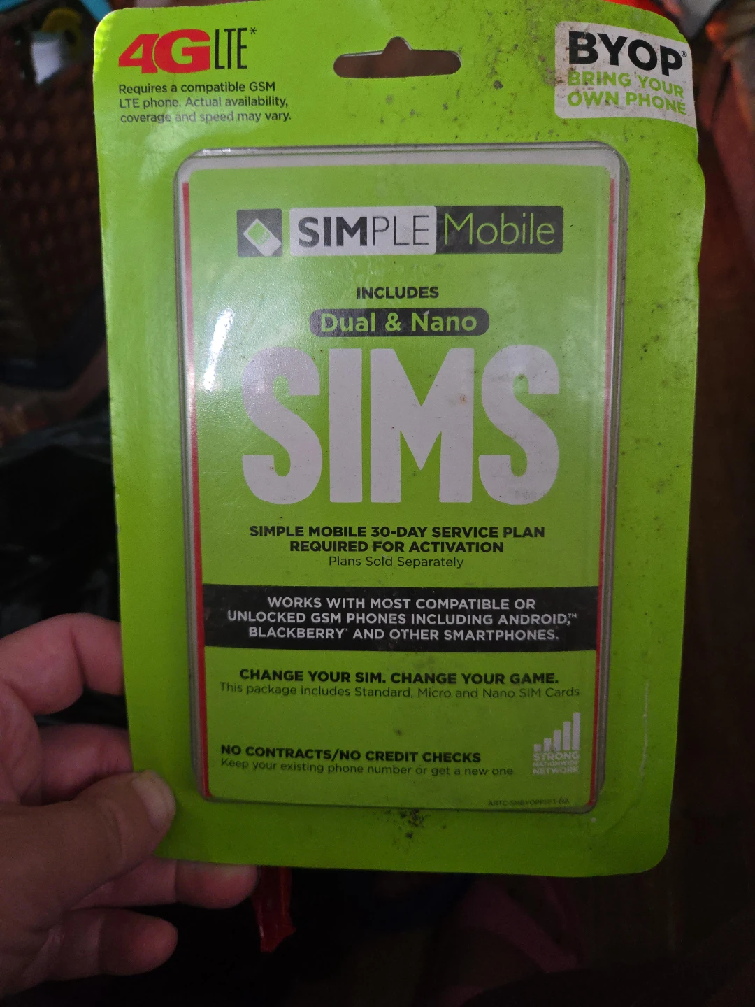 SIMPLE Mobile Dual & Nano SIM Cards