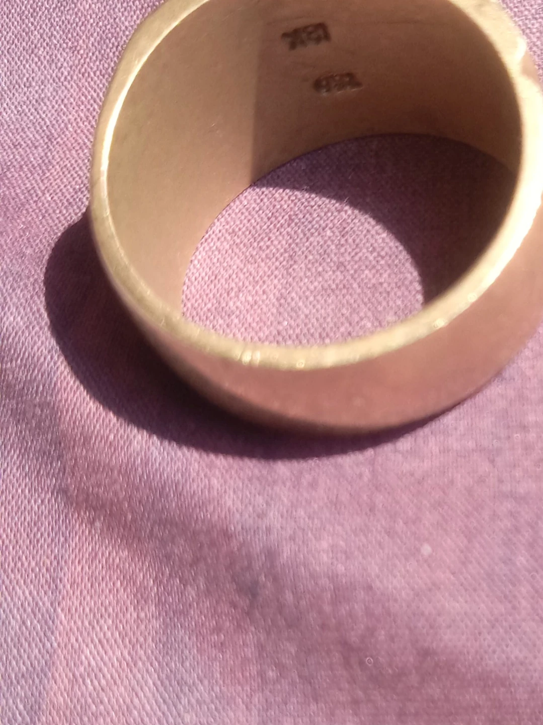 18K Gold Band Ring