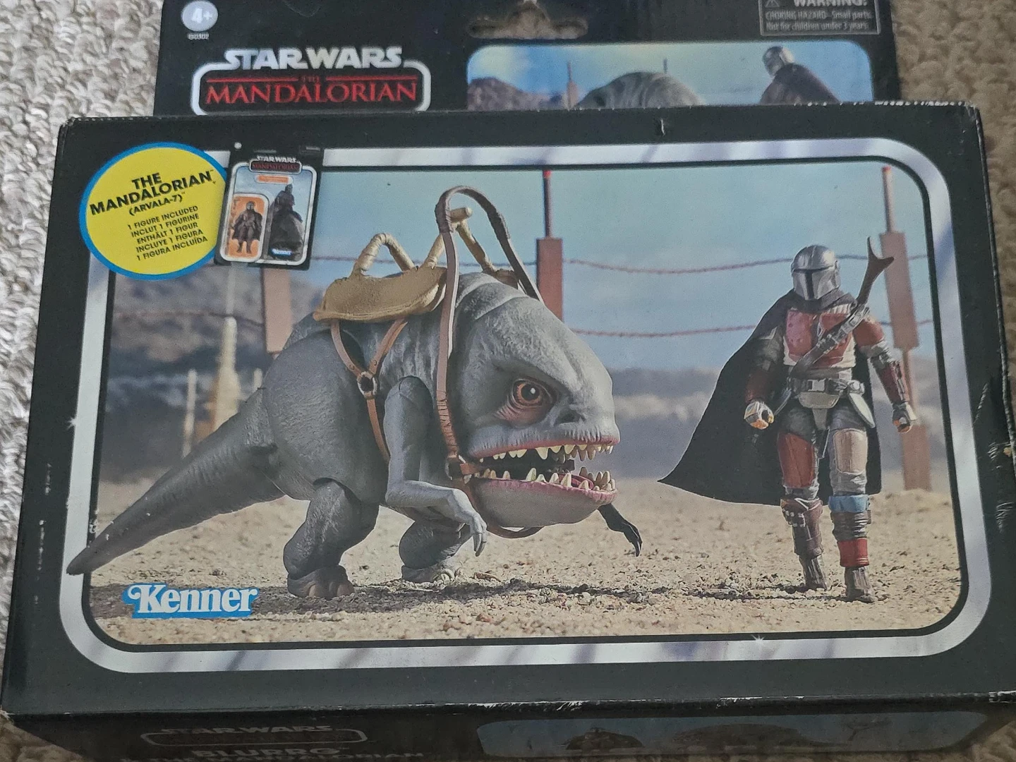 Star Wars The Mandalorian Kenner The Blurrg & Figure