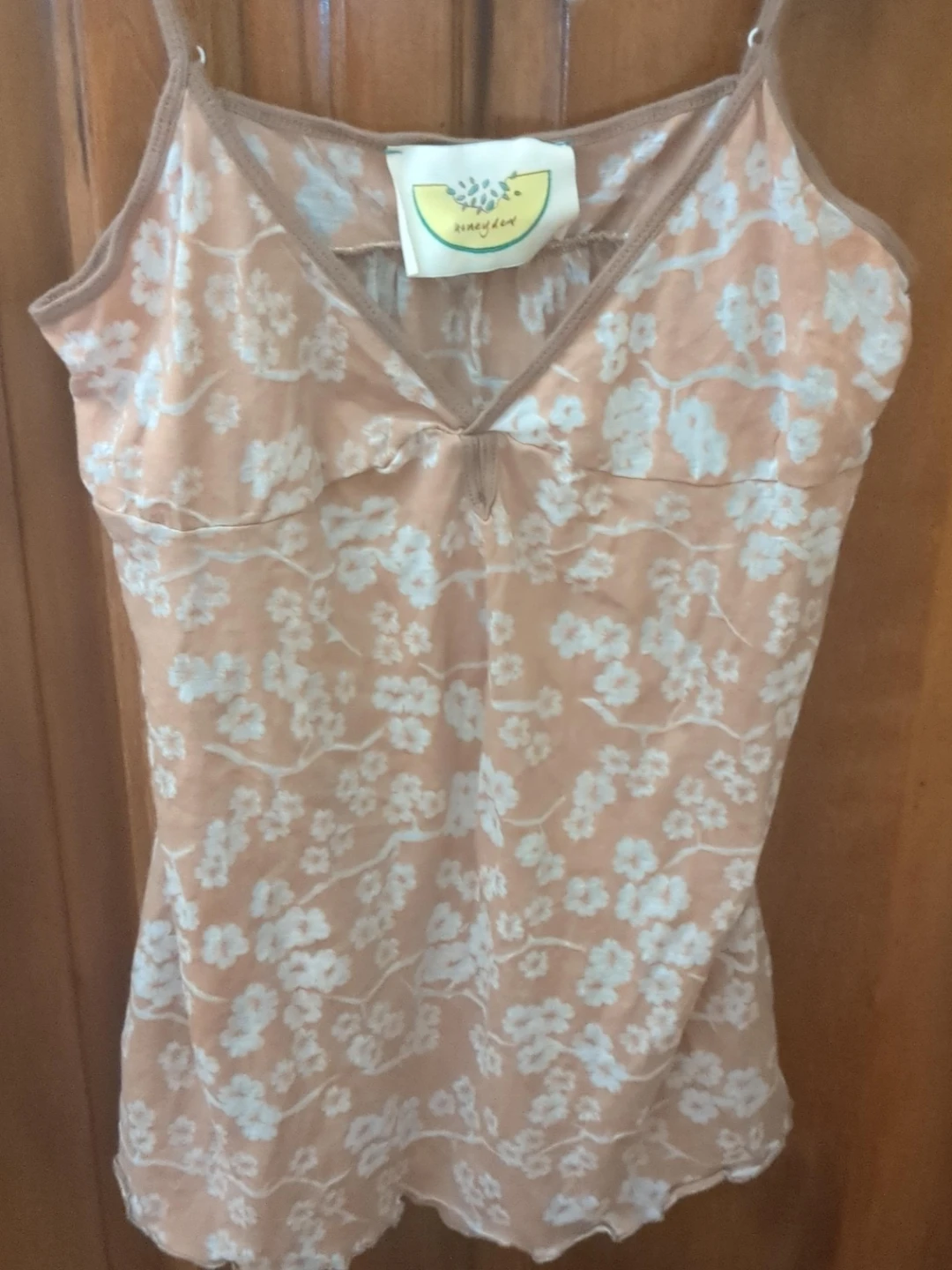 Honeydew floral camisole