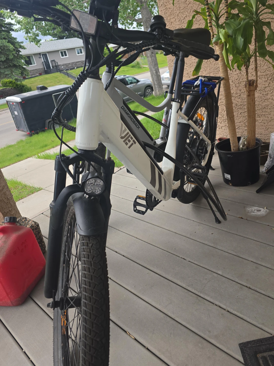 VJET Electric Bike - White