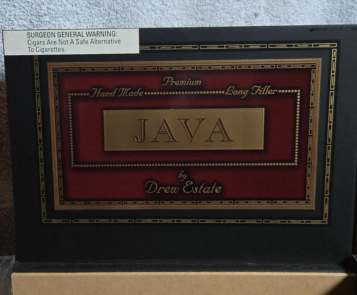 Drew Estate JAVA Robusto Maduro & JAVA Toro Maduro Cigar Boxes