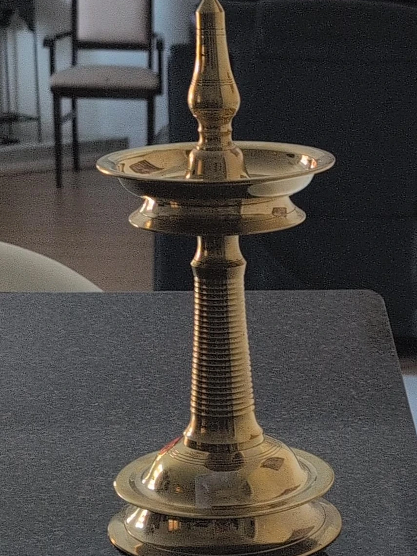 Brass Oil Lamp