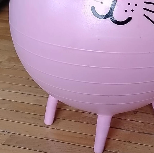 Pink Hopping Ball with Face - photo 2