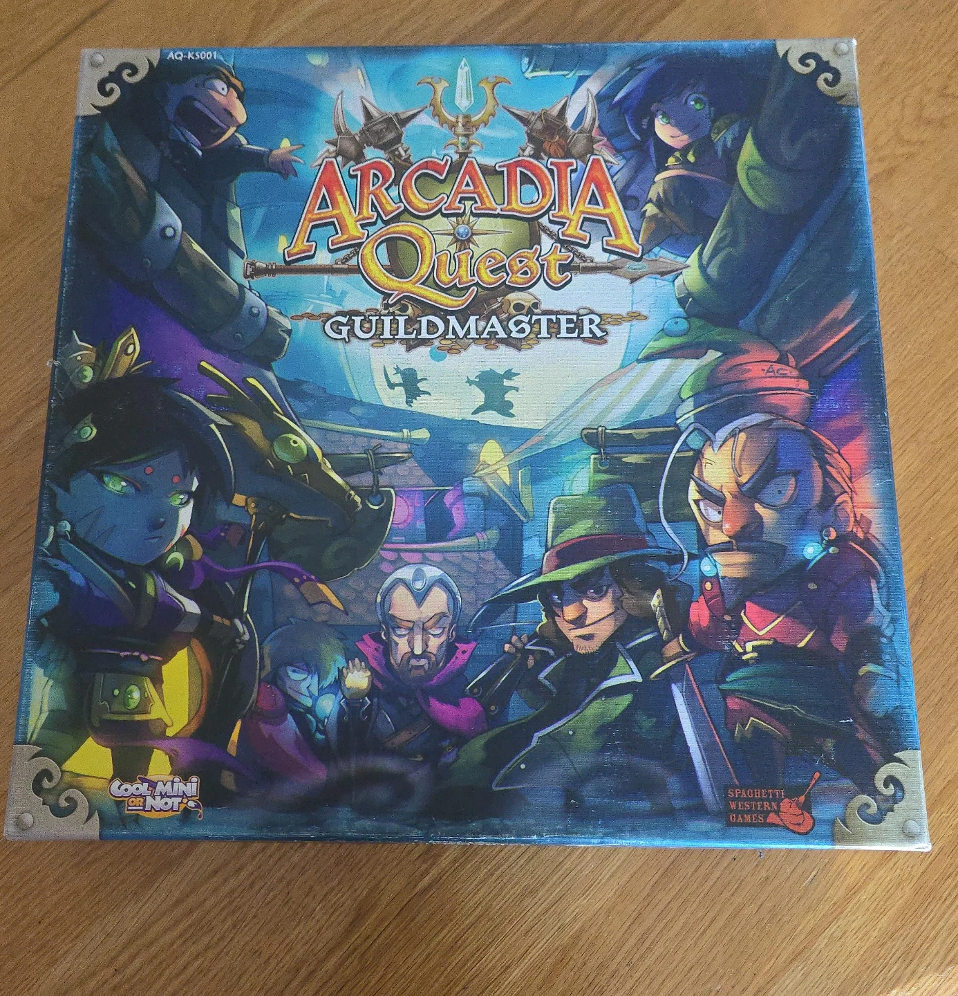 Arcadia Quest Guildmaster Board Game
