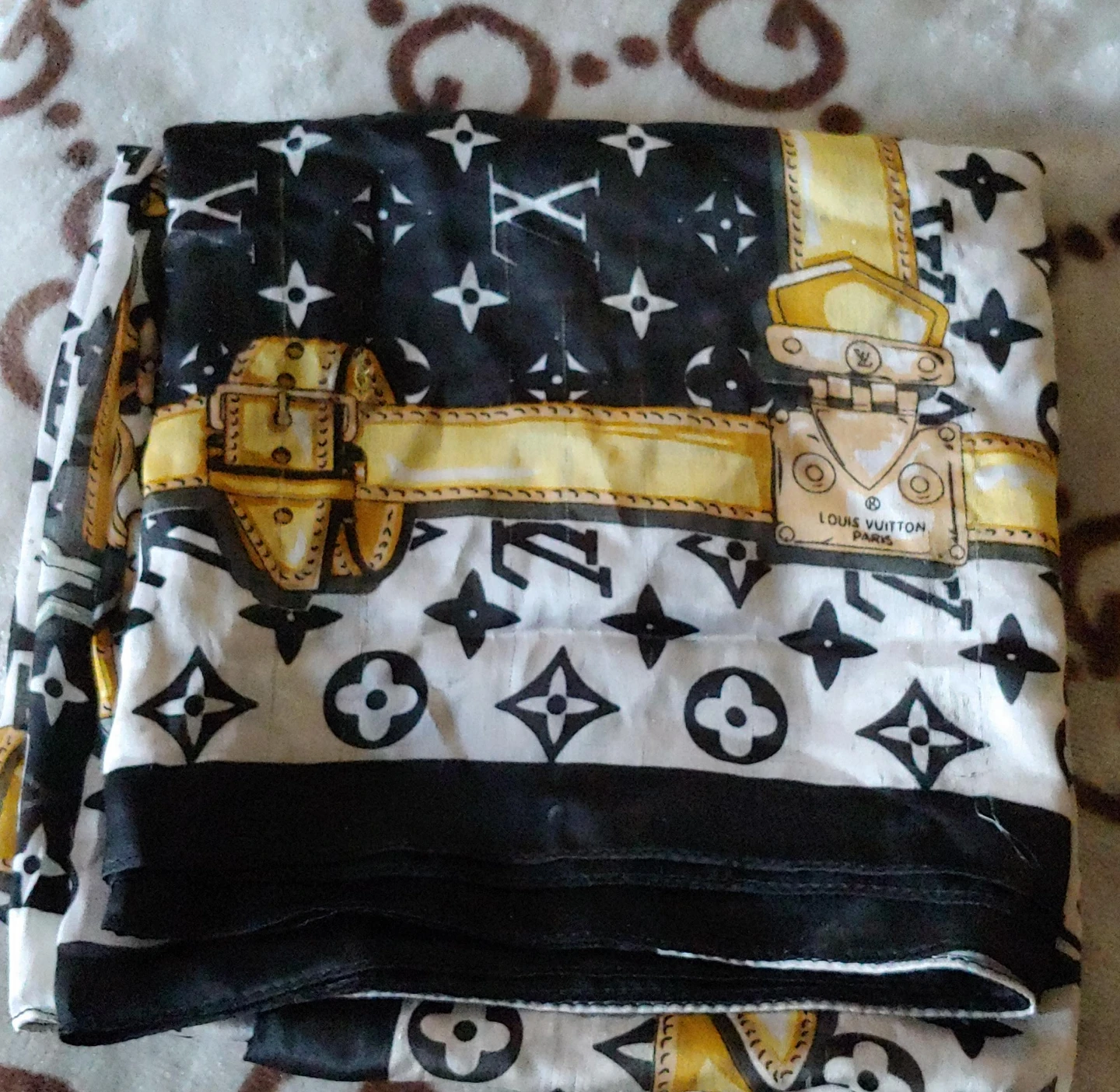 Louis Vuitton Paris Silk Scarf