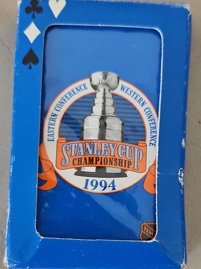1994 Stanley Cup Championship Playing Cards