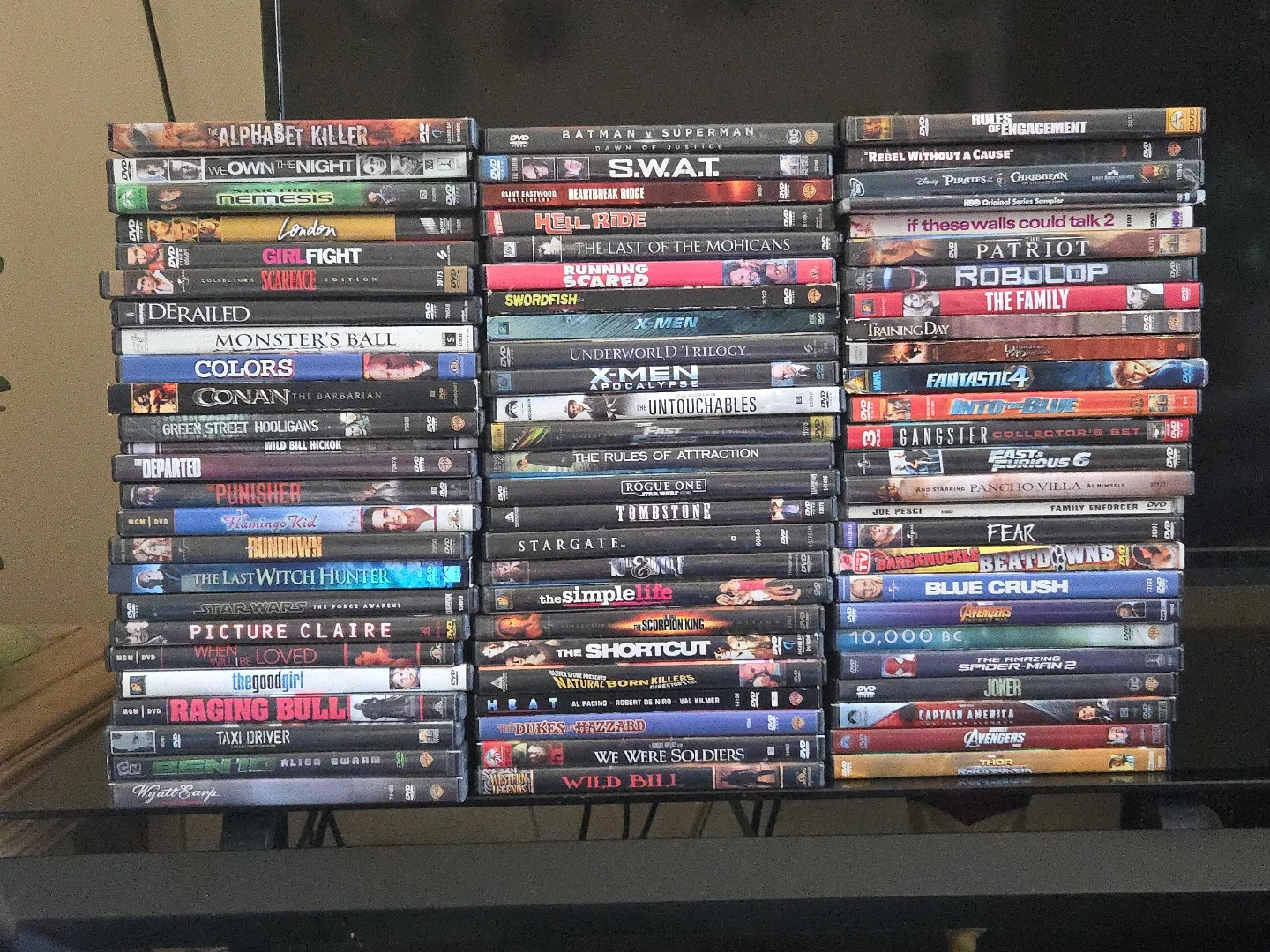Assorted DVD Movies Collection, 75 movies