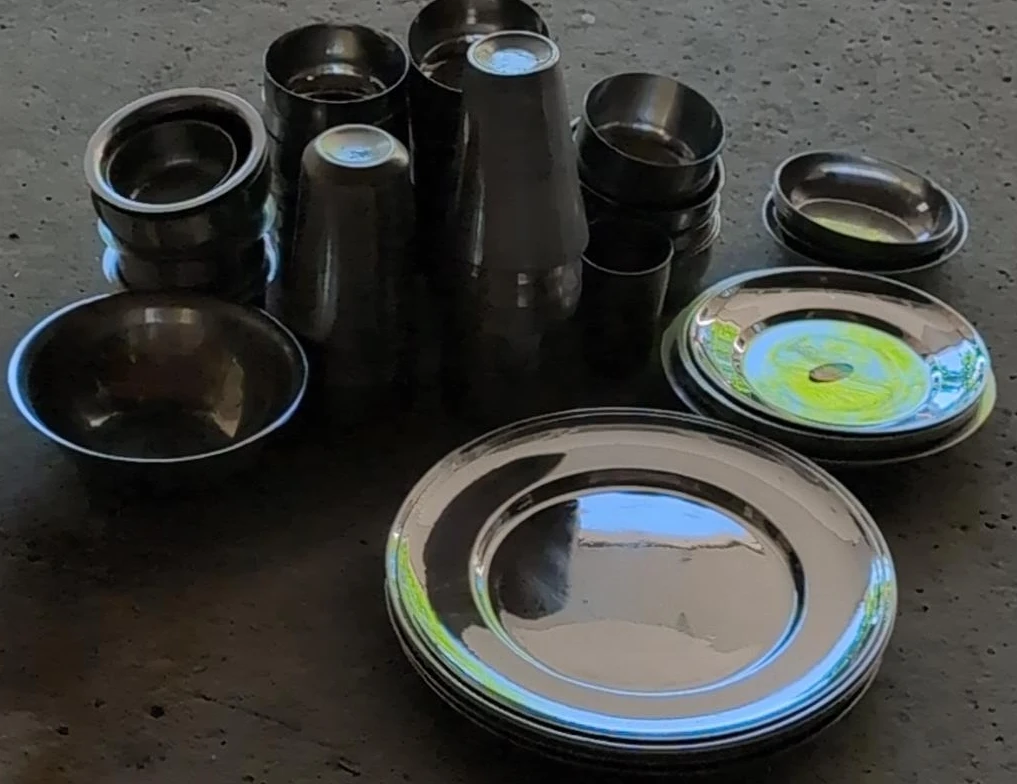 Stainless Steel Dinnerware Set