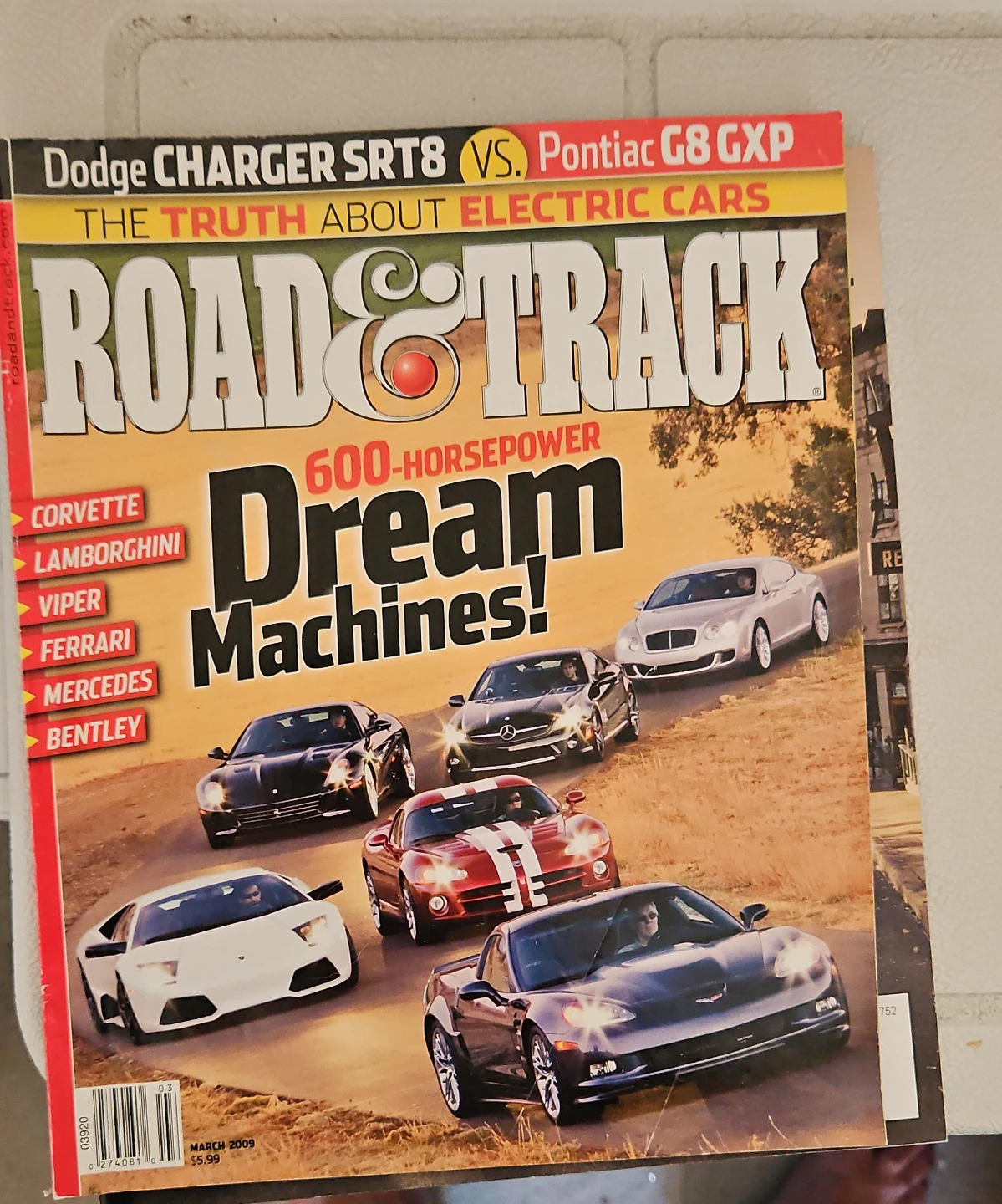 Road & Track Magazine - March 2009