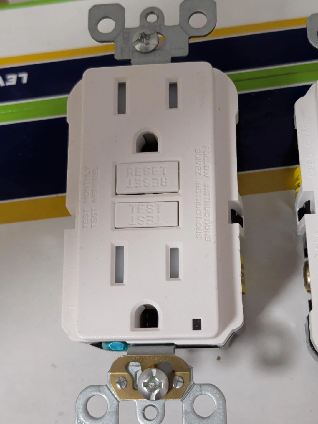 Leviton GFCI Outlet