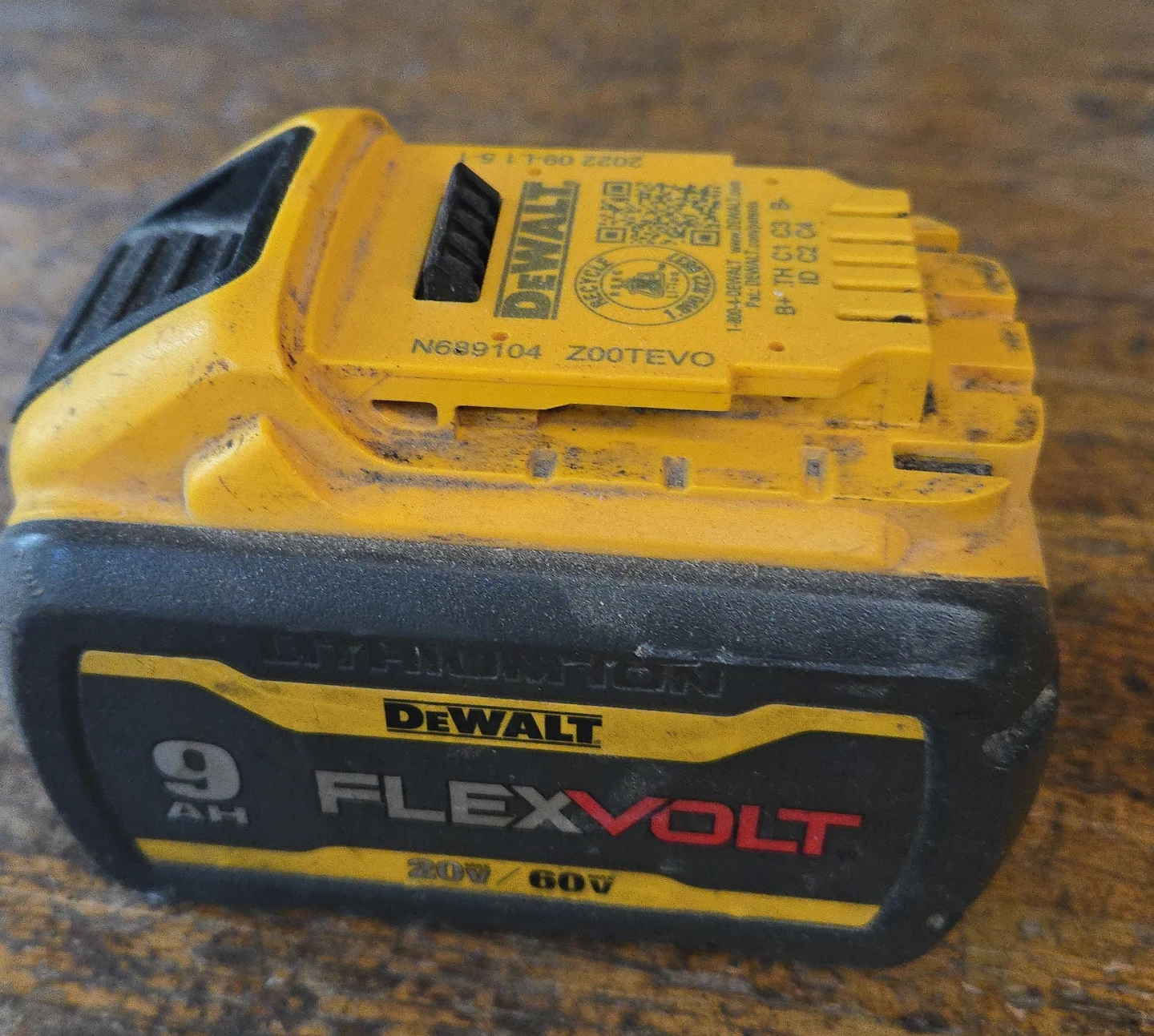 DEWALT FLEXVOLT 9.0 Ah Lithium-Ion Battery