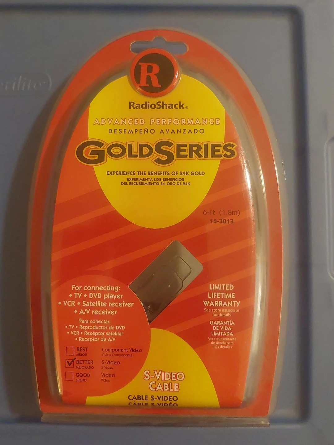 RadioShack Gold Series S-Video Cable 6-Ft