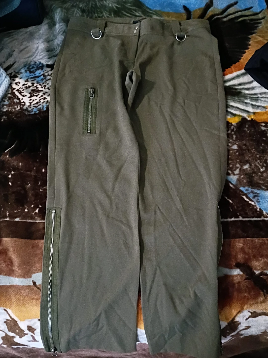 Olive Cargo Pants