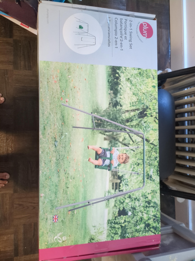 Plum 2-in-1 Swing Set