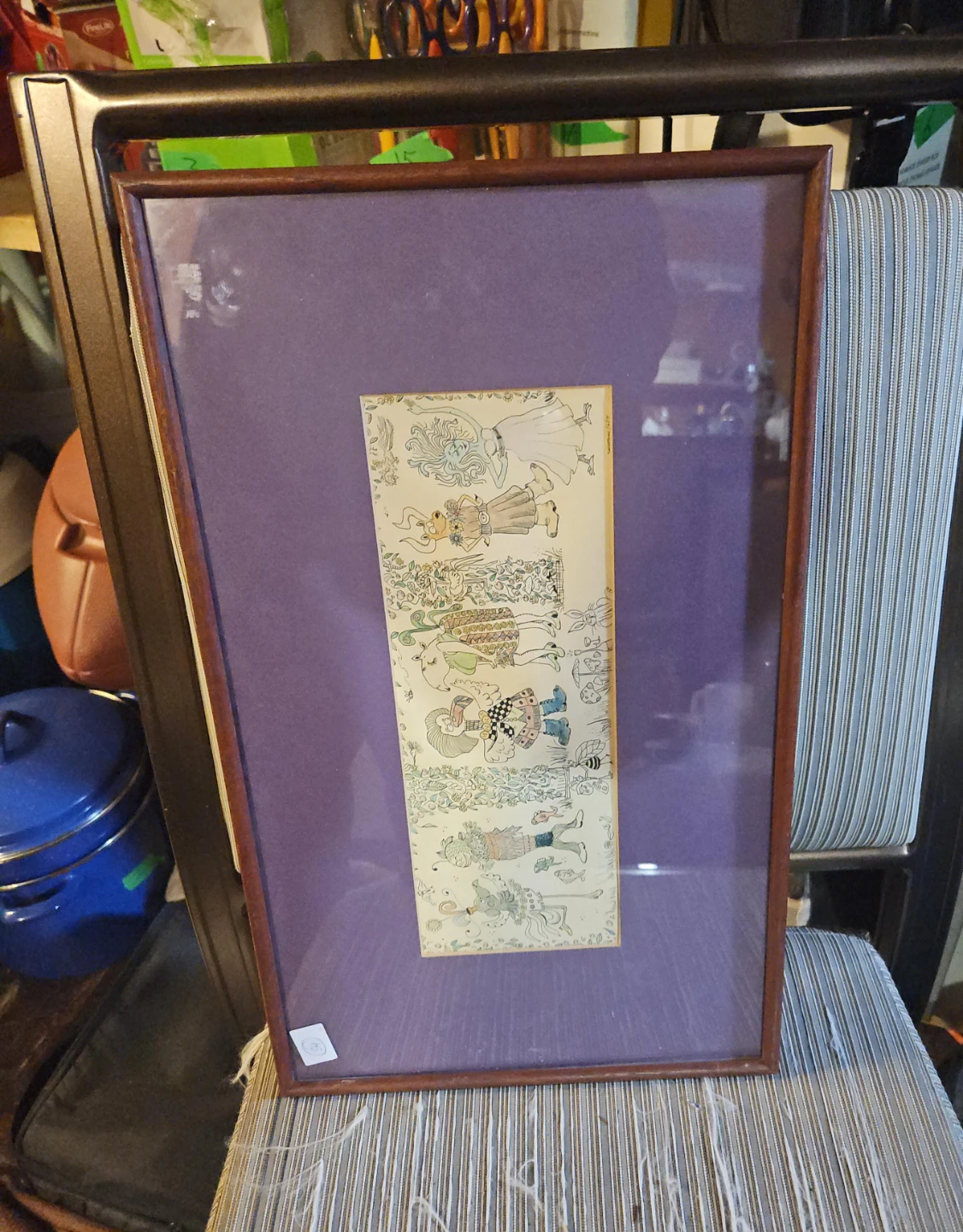 Framed Folk Art Print