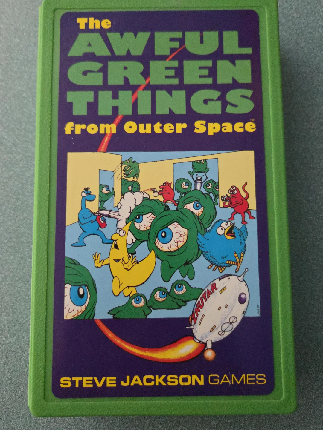 The Awful Green Things from Outer Space board game