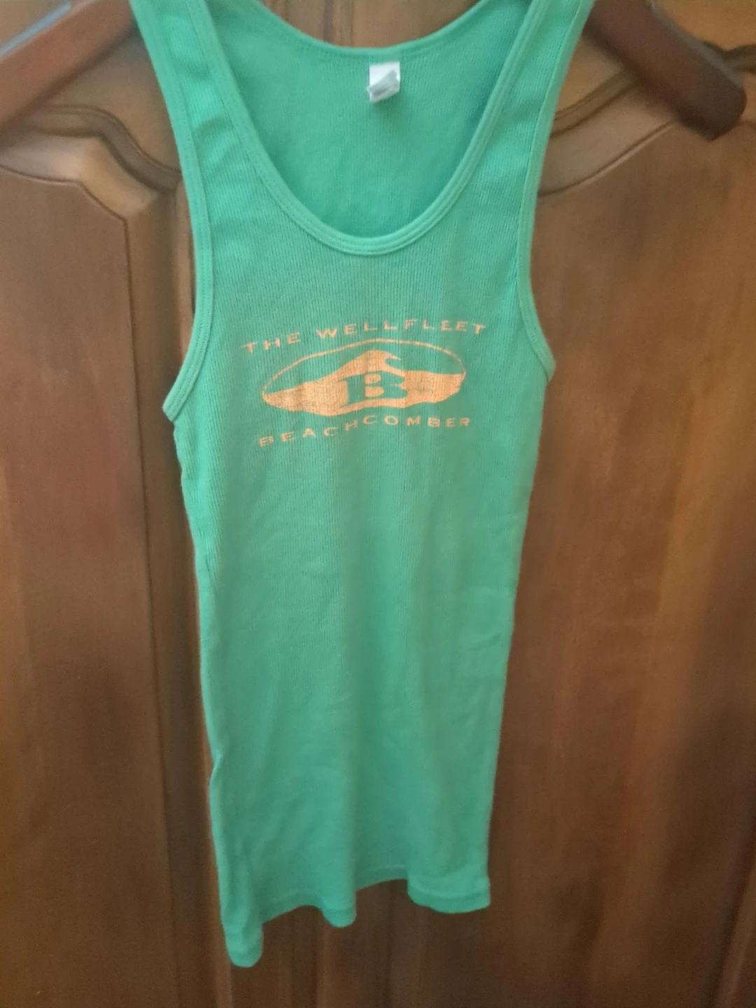American Apparel Green Tank Top