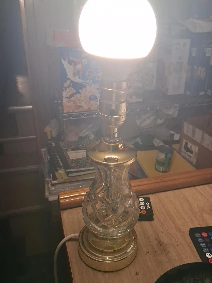 Crystal Accent Table Lamp