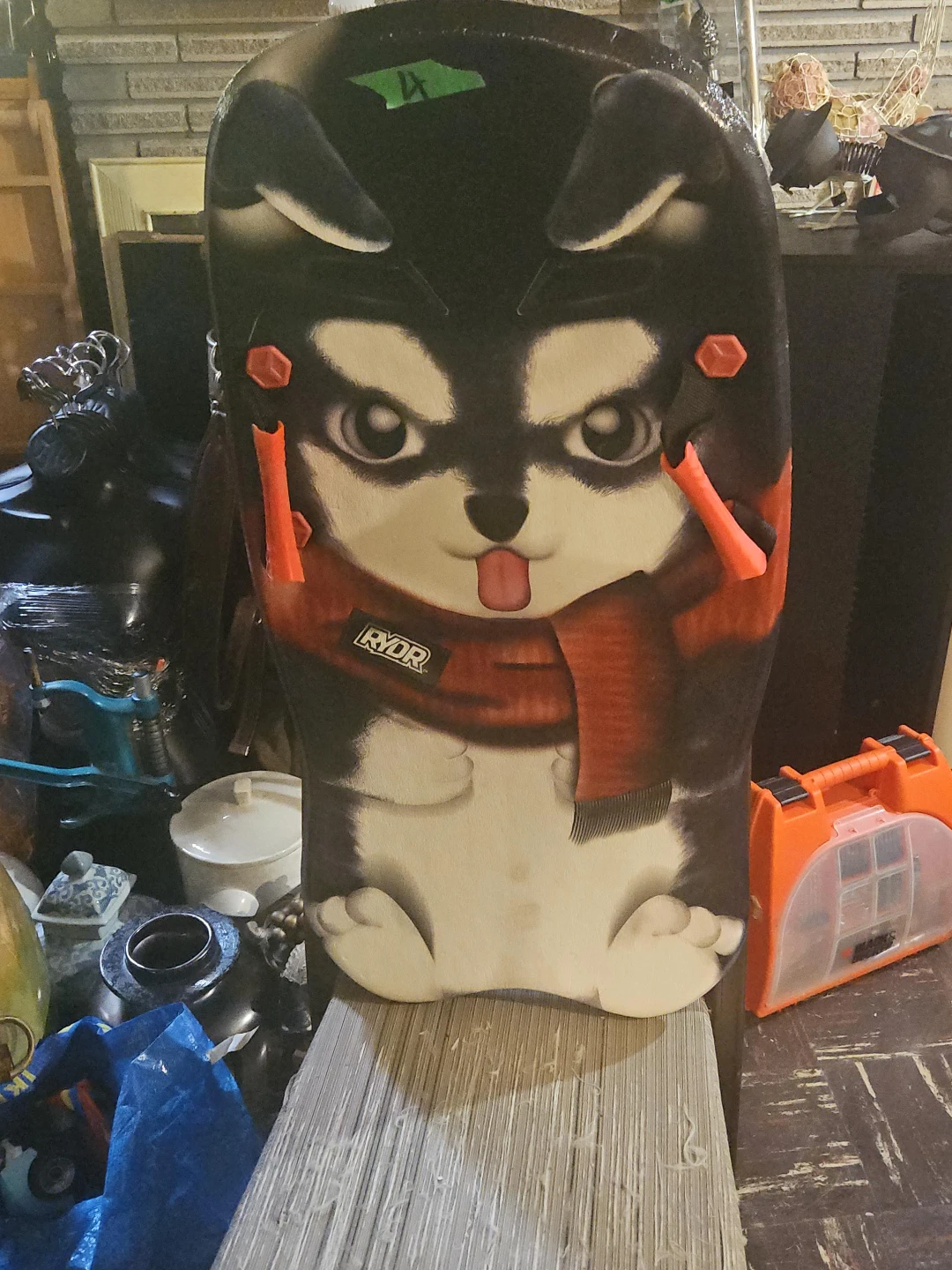 RYDR Toboggan with Husky Design