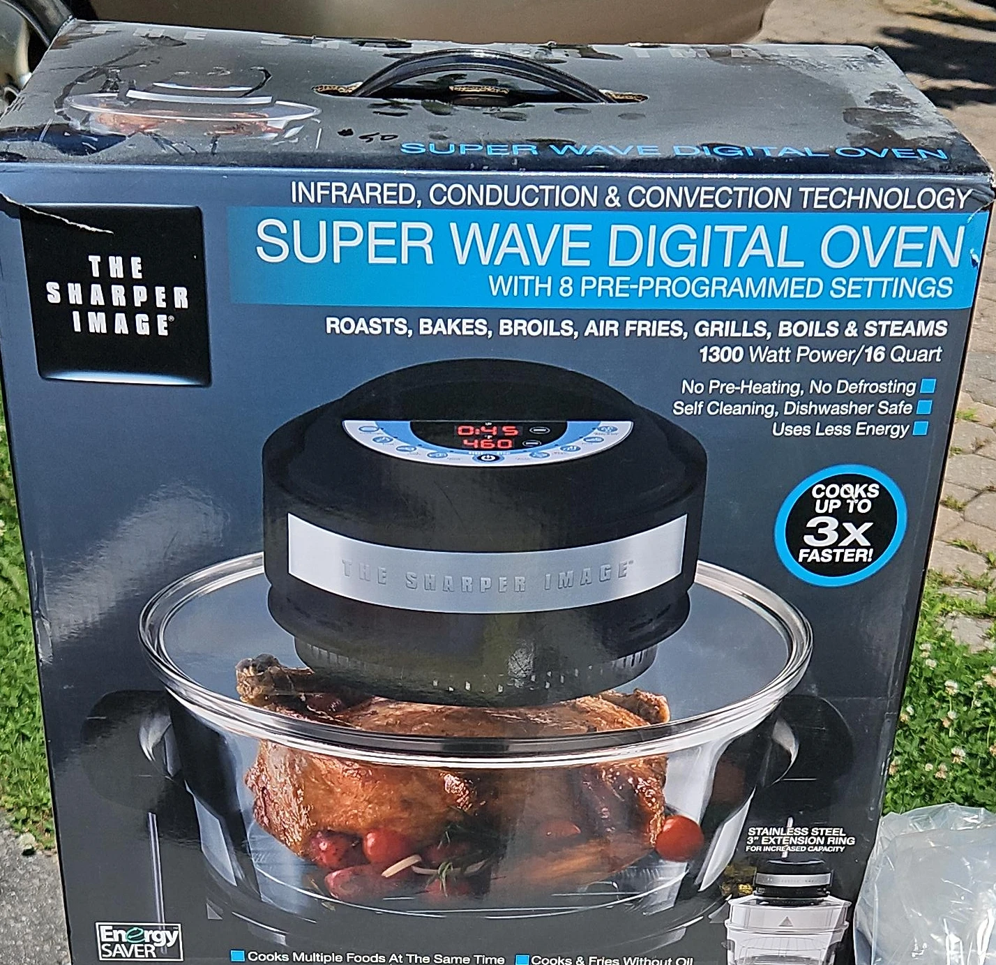 The Sharper Image Super Wave Digital Oven