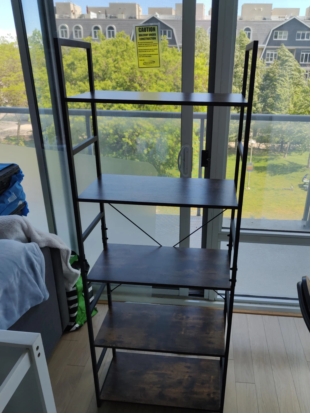 NUMENN 5 Tier Bookshelf