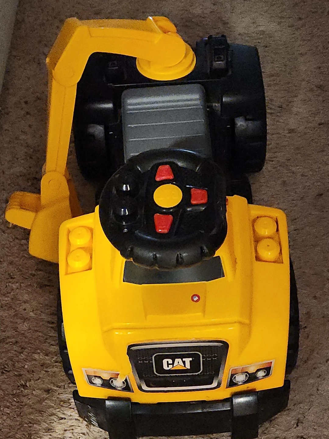 CAT Ride-On Excavator Toy
