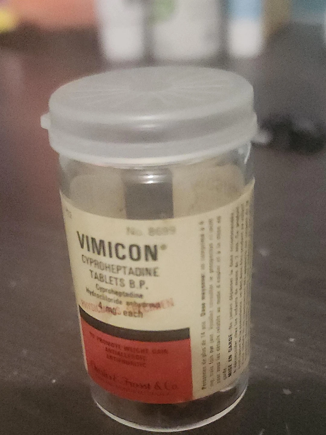 Vimicon Cyproheptadine Tablets B.P.