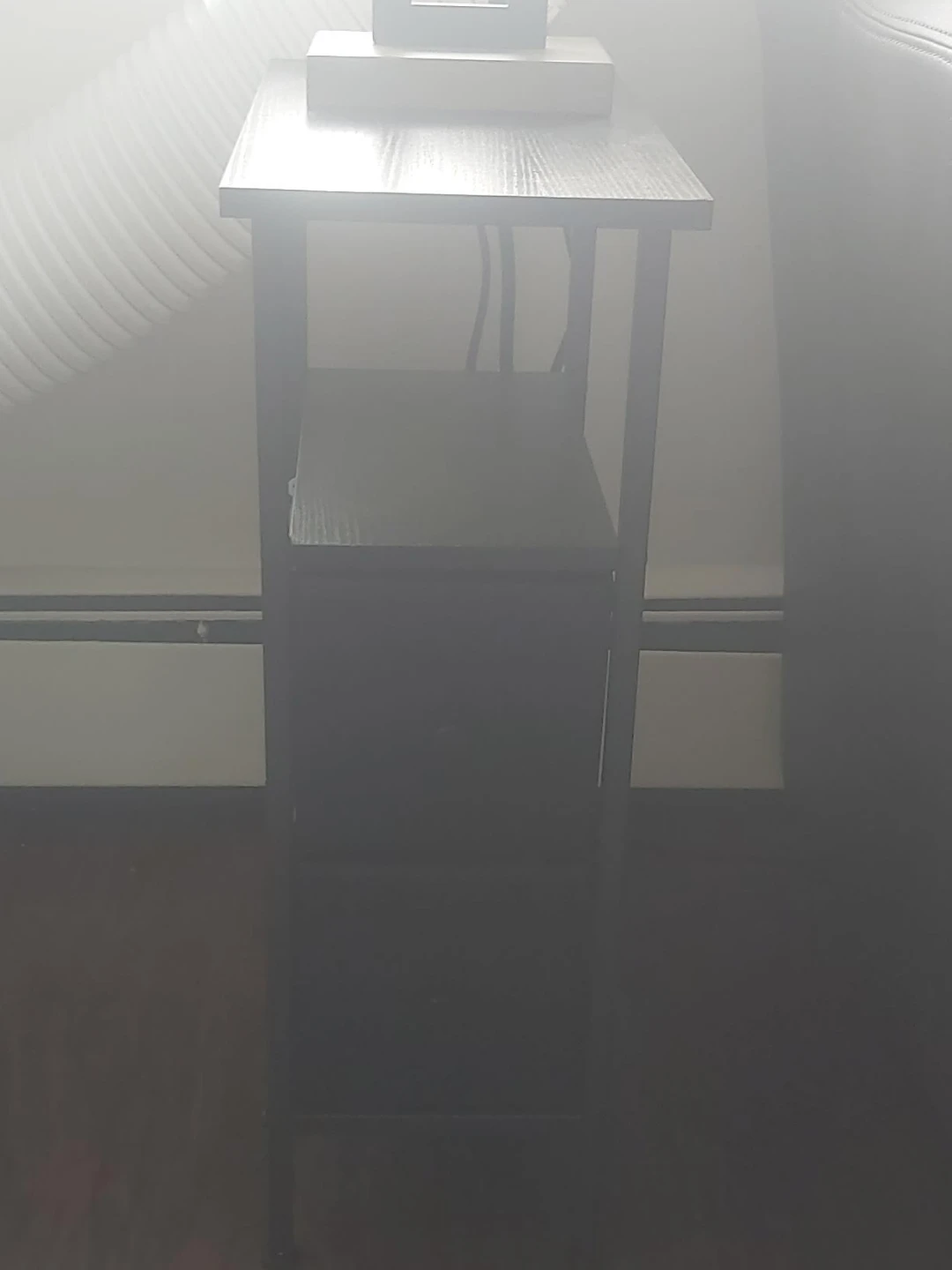 Small Side Table with Shelf