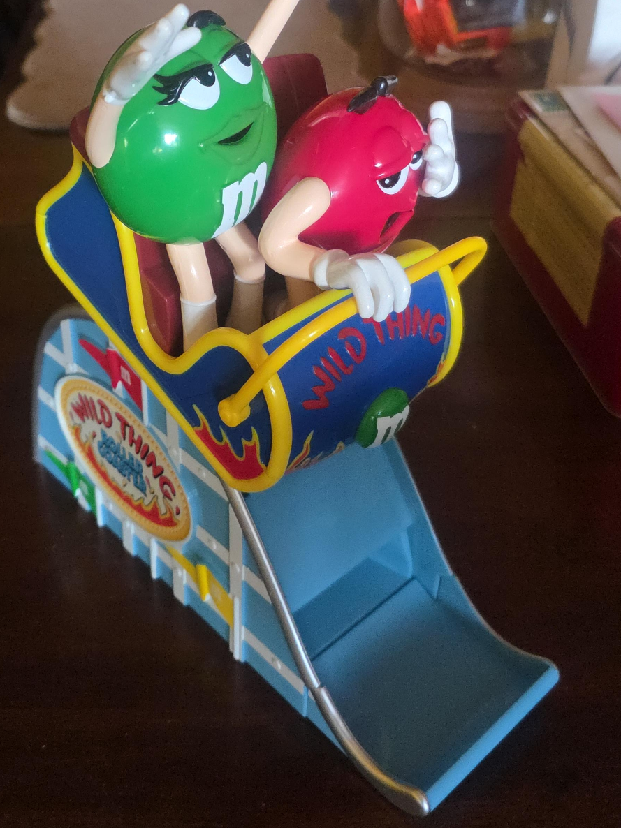 M&M's Wild Thing Roller Coaster Candy Dispenser