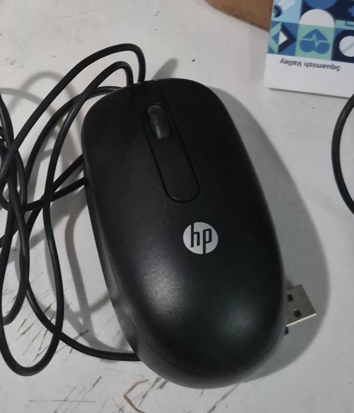 HP Wired Optical Mouse