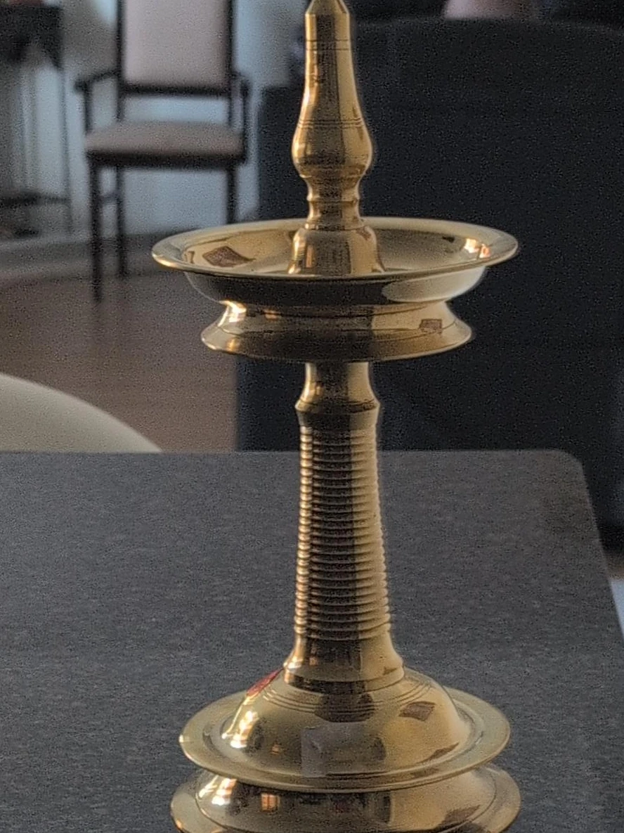 Brass Oil Lamp