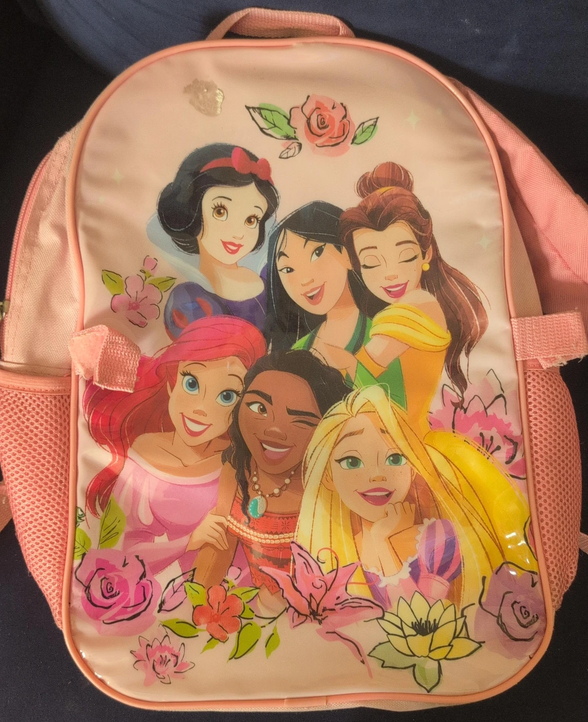 Kids' Pink Princess Backpack