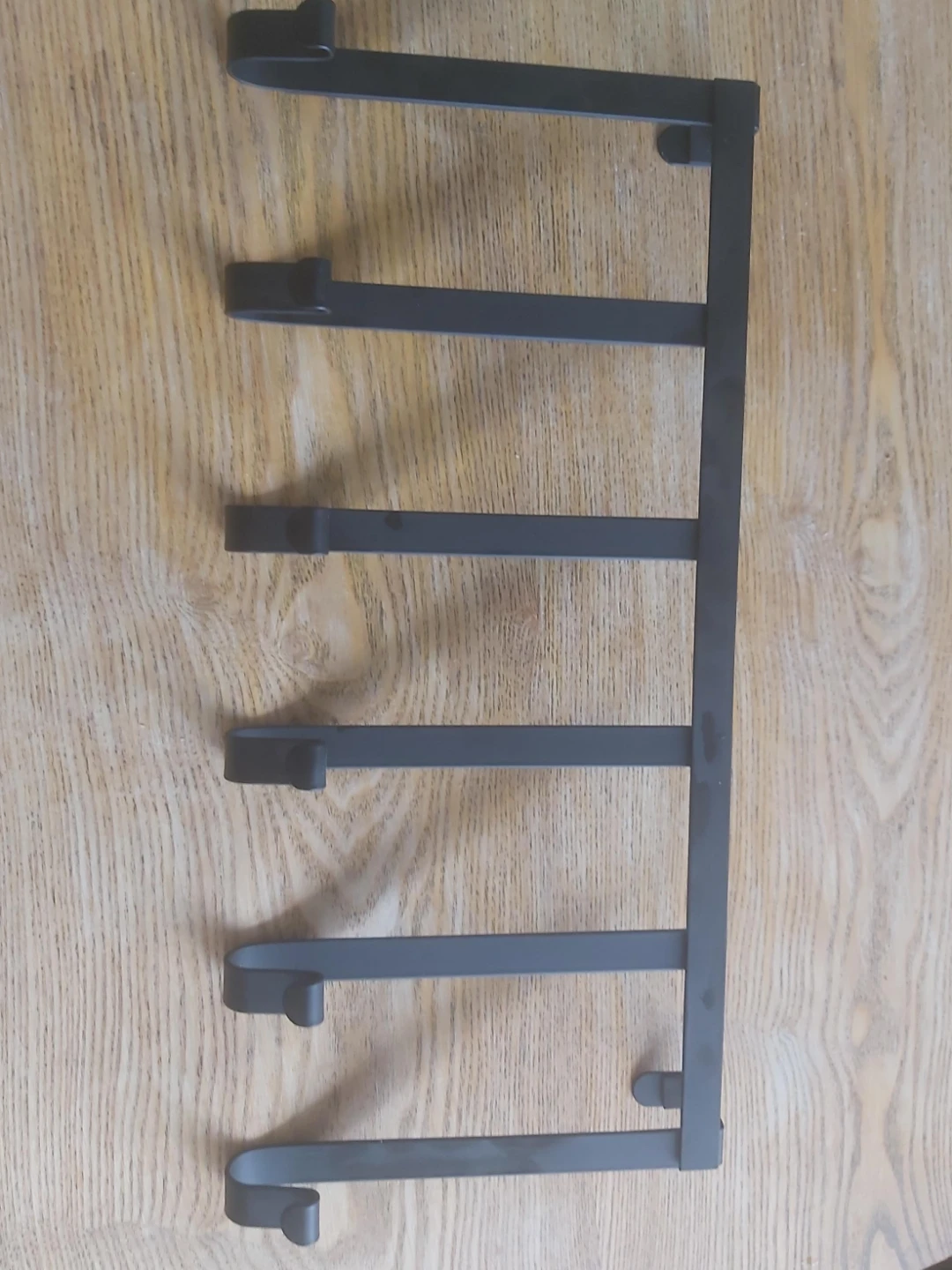 Dark Grey 5-Tier Towel Rack