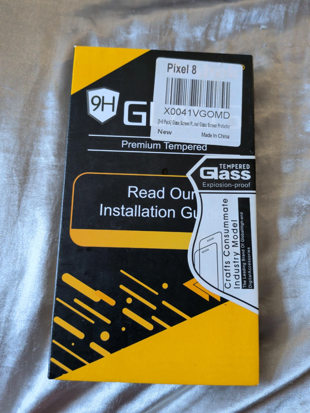 Pixel 8 Screen Protectors (3+3 Pack)