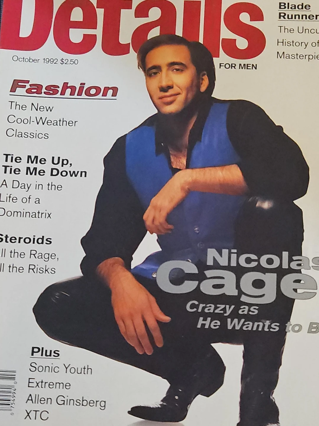 Details Magazine - October 1992 & July 1993 Issues