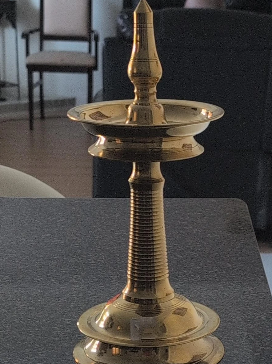 Brass Oil Lamp