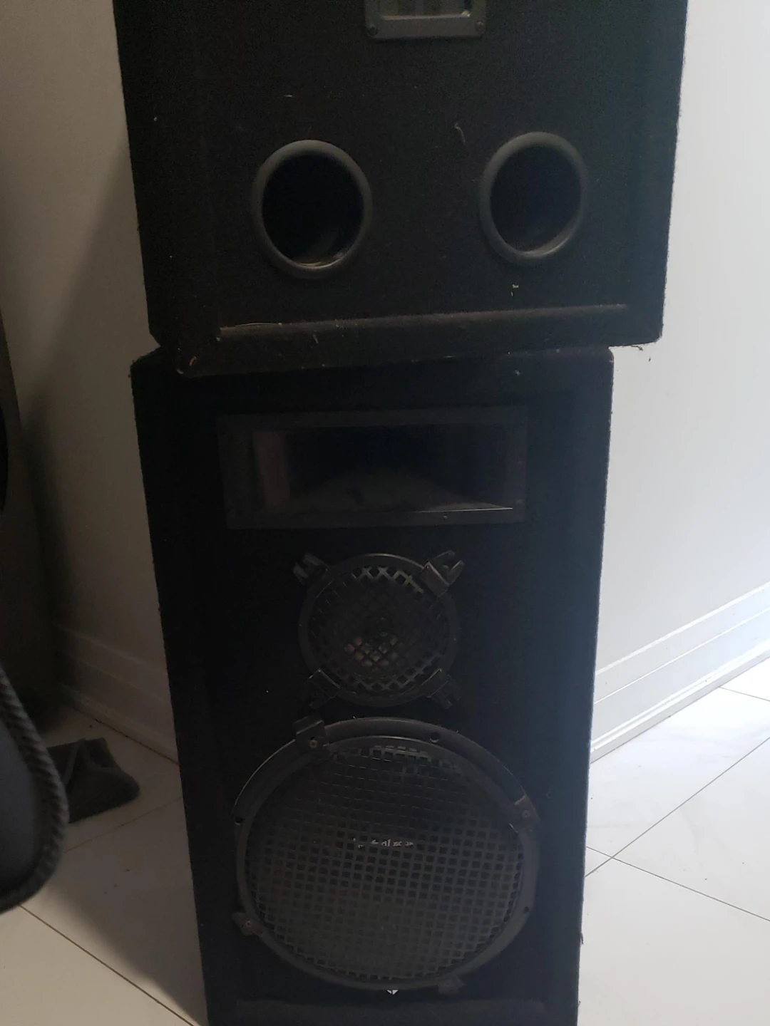 Black PA Speaker