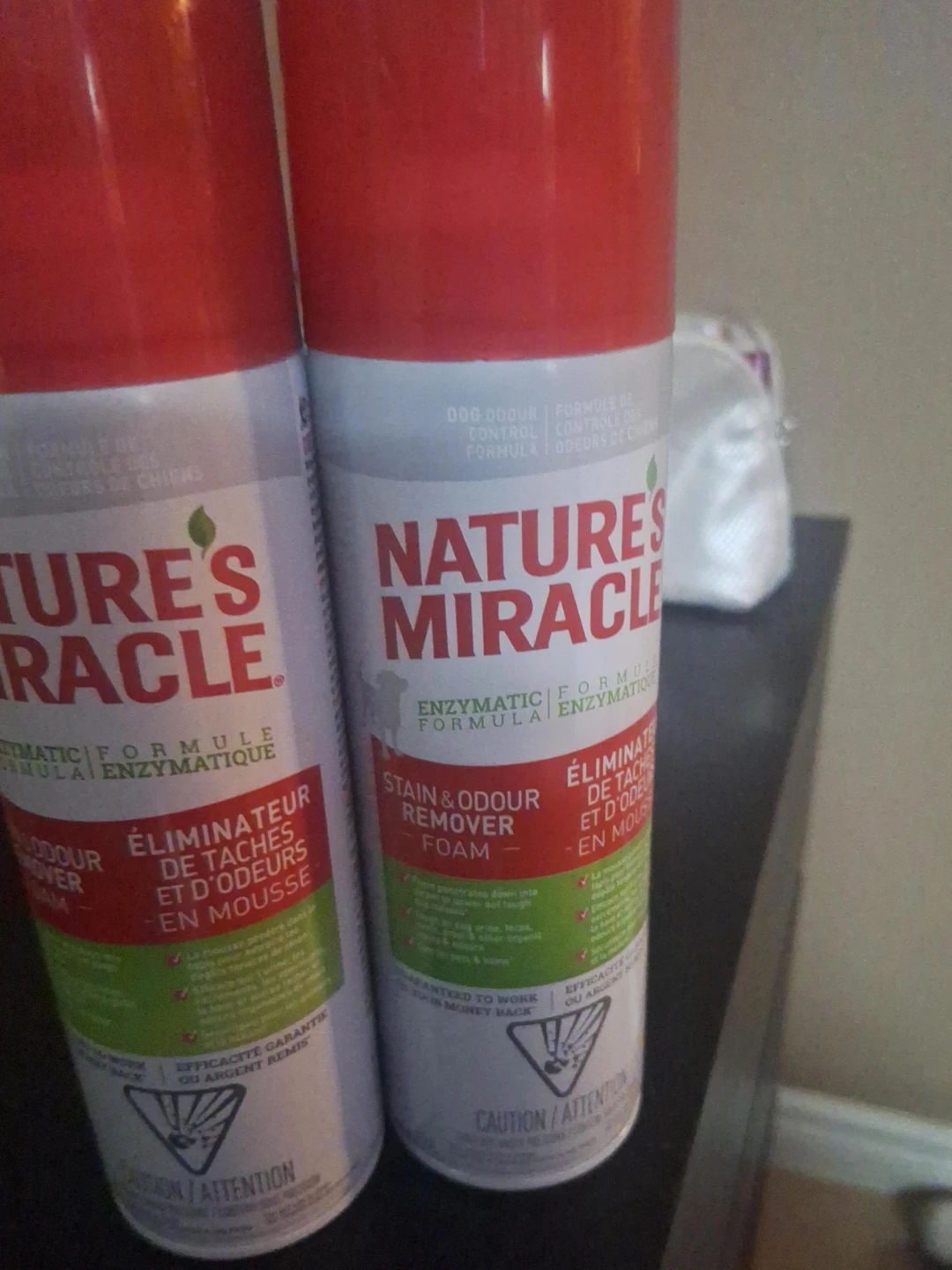 Nature's Miracle Stain & Odour Remover Foam (2-pack)