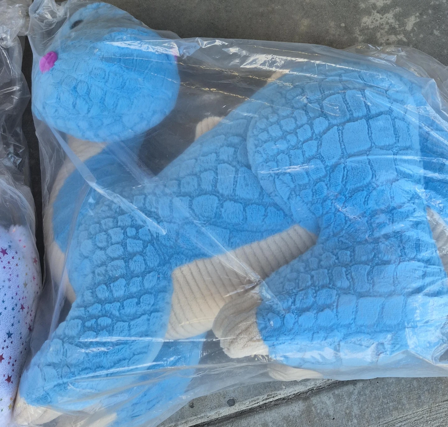 Blue Dinosaur Plush Toy