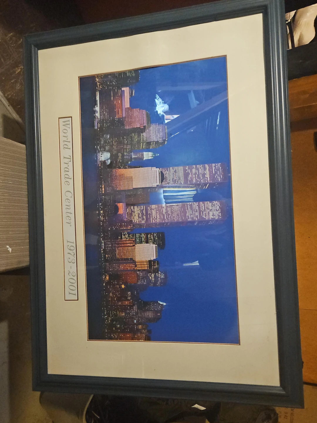 World Trade Center 1973-2001 Framed Print
