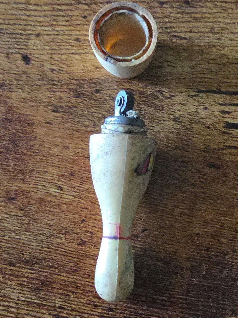 Vintage Bowling Pin Mini Lighter