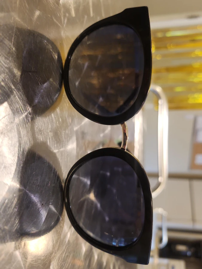 Tiffany Black Cat-Eye Sunglasses Polarized