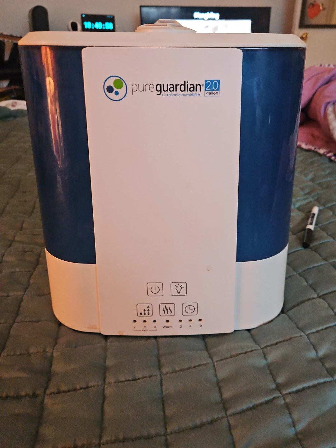 PureGuardian 2.0 Gallon Ultrasonic Humidifier