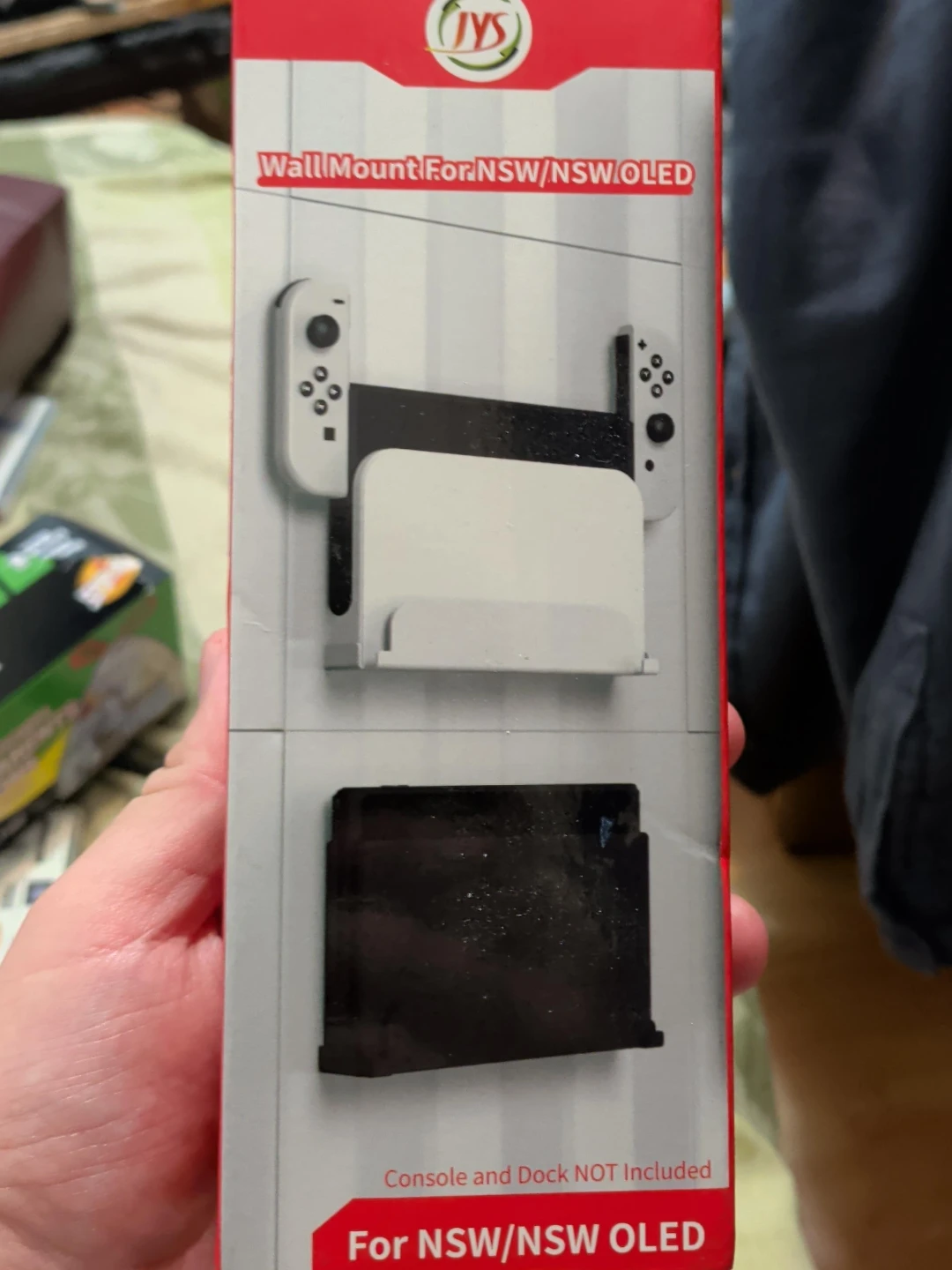 JYS Wall Mount for Nintendo Switch/OLED
