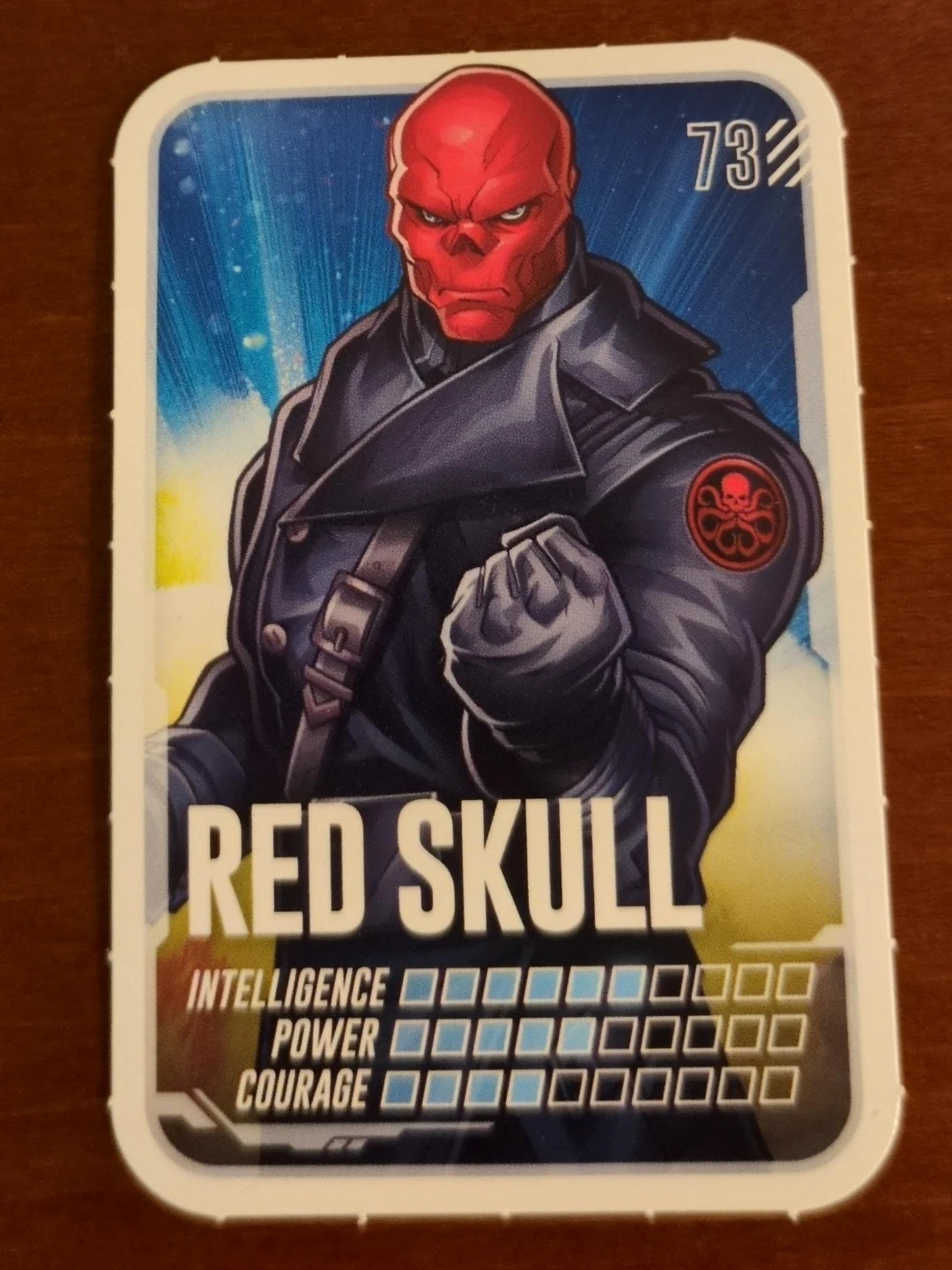 Red Skull Trading Card