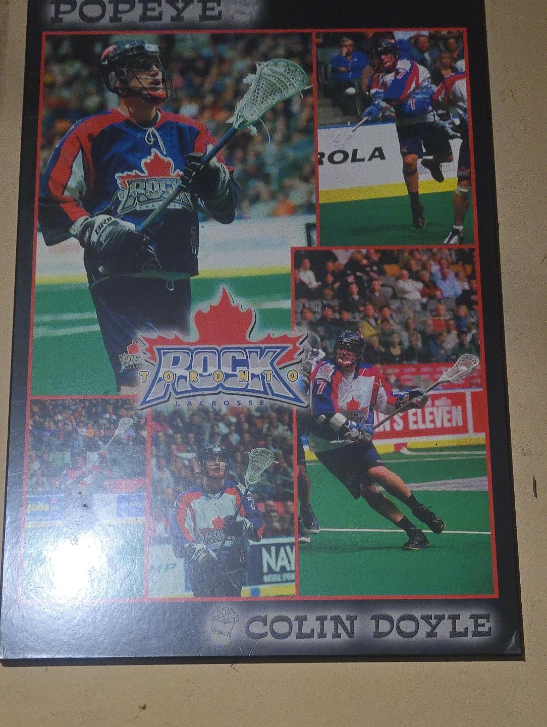 Toronto Rock Lacrosse Colin Doyle Poster