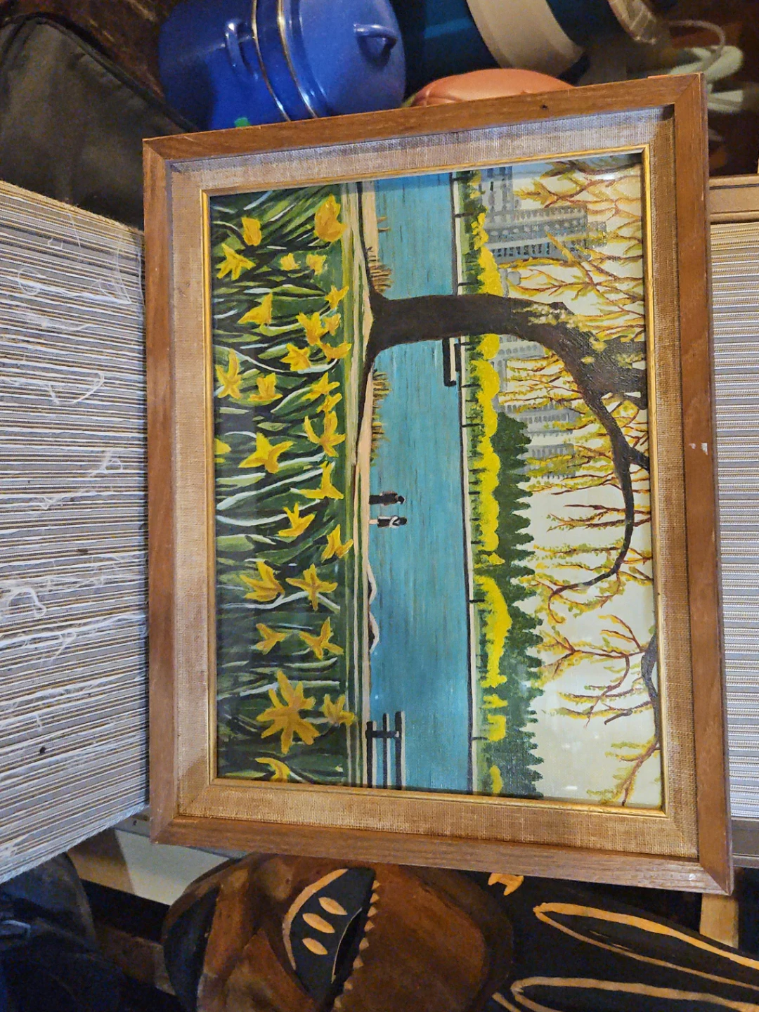 Framed Landscape Painting