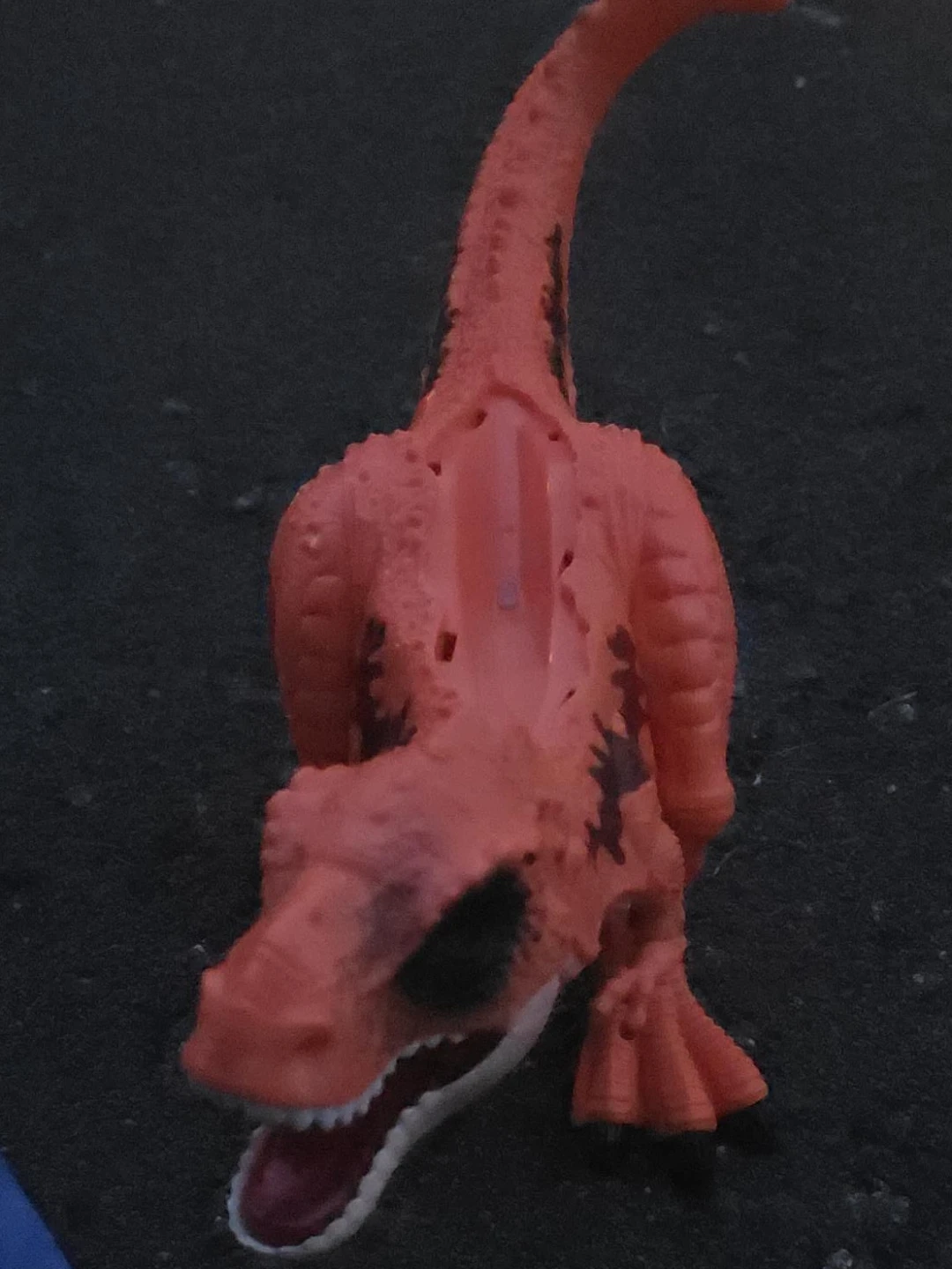 Orange Dinosaur Toy